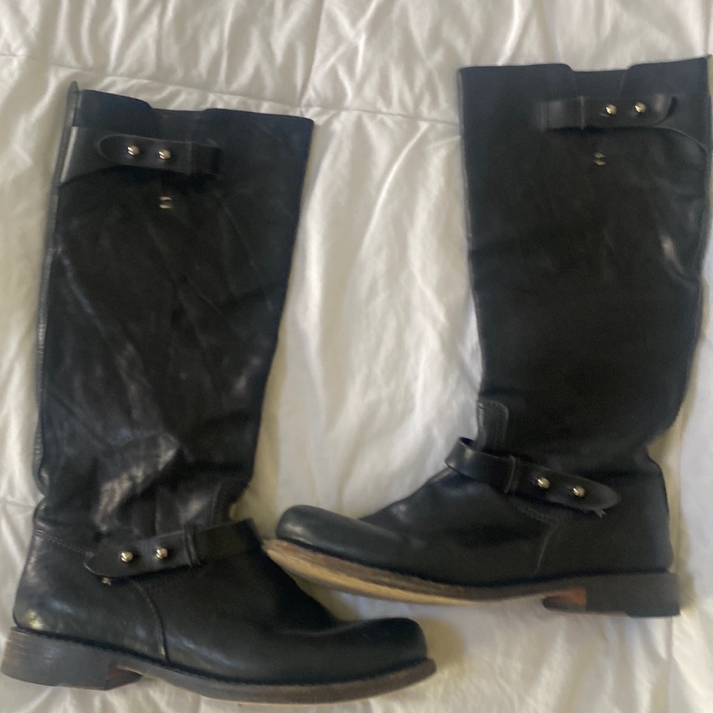 Rag & Bone tall Moto Boot 8.5